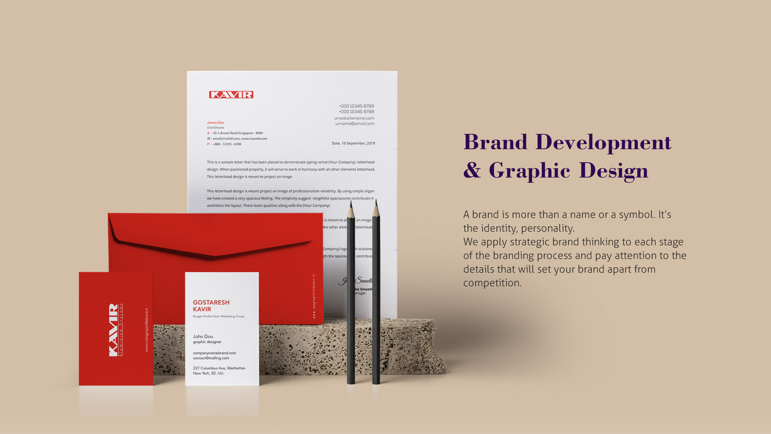 Brand Development & Graphic Design